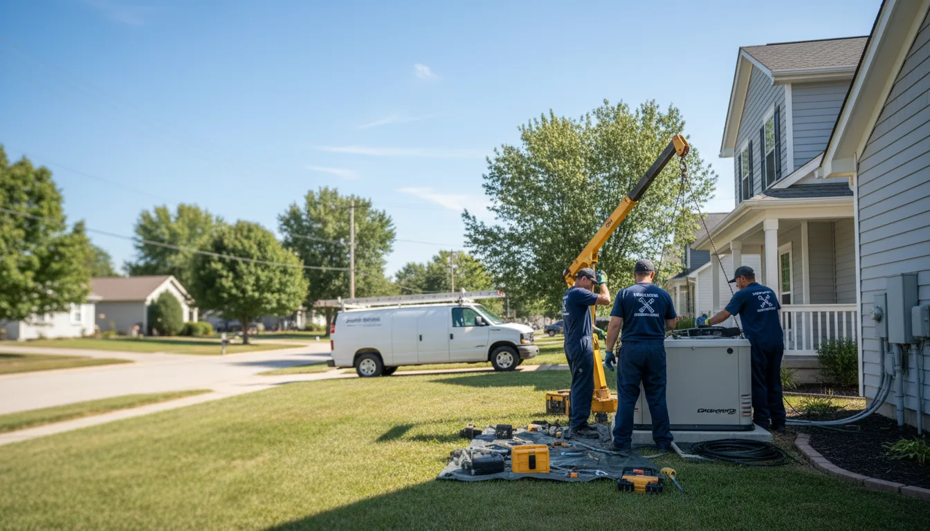 Generator Installation in Wolf Lake, IL near me
